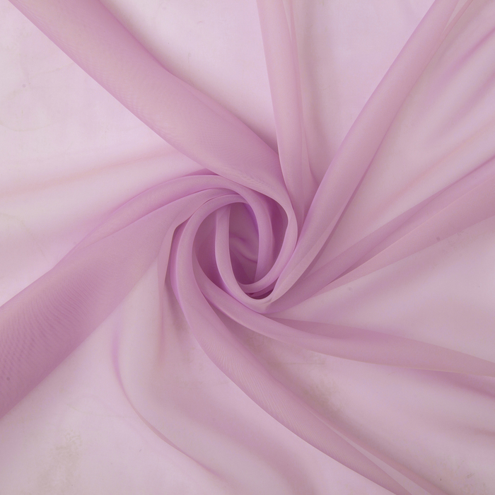 Тюль "Экономь и Я" 135х150 см, цвет св.розовый, вуаль, 100% п/э