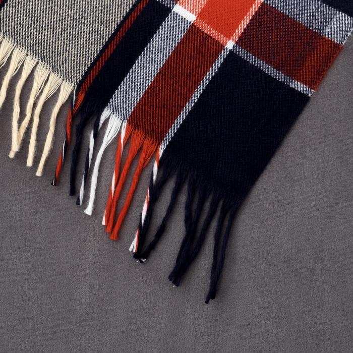 Плед Senator 211401 "Клетка" 150х220 см, 750 г/м2, п/э 100%