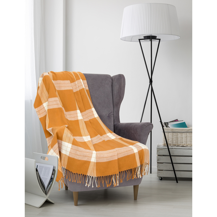 Плед Classic 115201 "Клетка" 160х220 см, 950 г/м2, п/э 100%