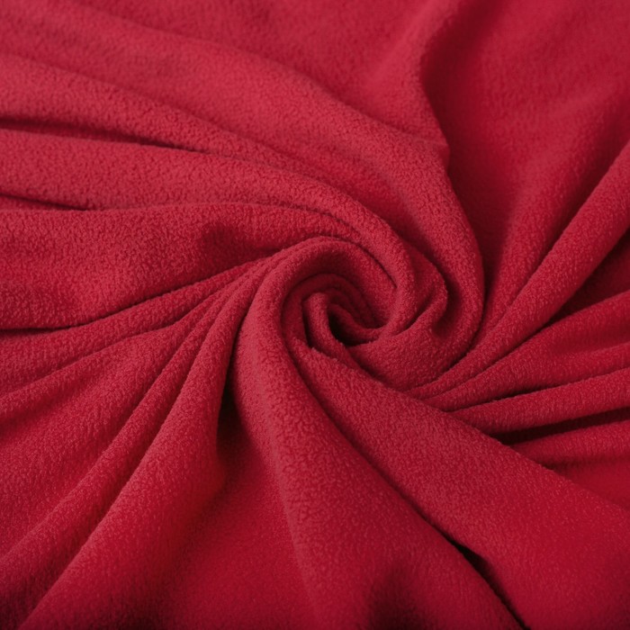 Плед "Экономь и Я" Спелая вишня 150*180 см, пл.150 г/м2, 100% п/э