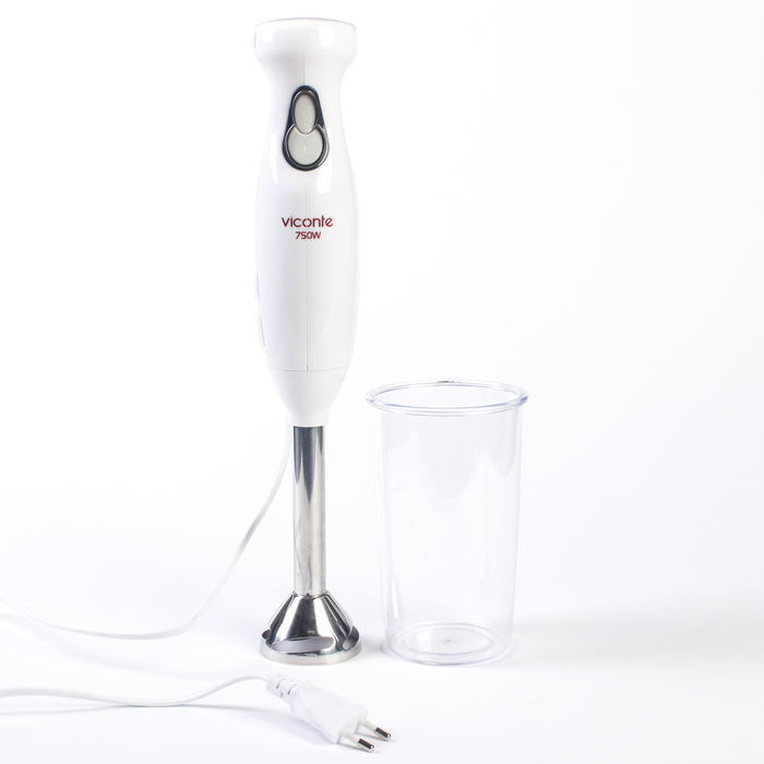 Блендер VC-4413, погружной, 750 Вт, пульсовый режим, нерж. сталь, автом. блокировка