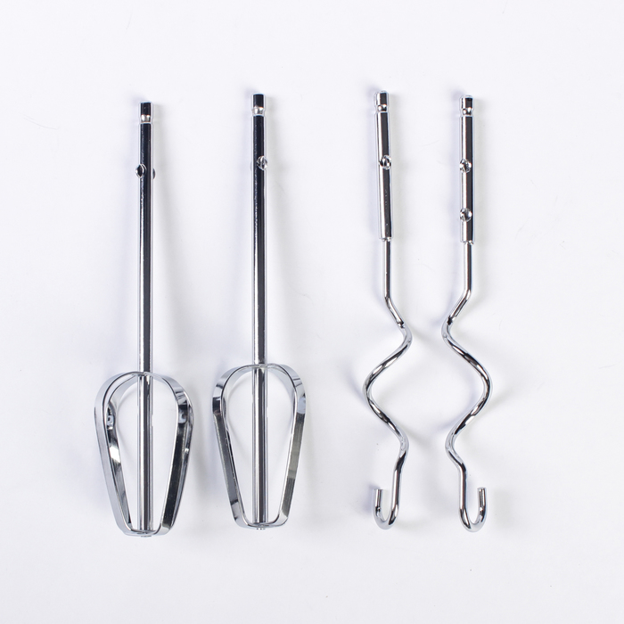 Миксер VC-347,150 Вт, 7 скоростей, двойной набор насадок: 2 венчика, 2 насадки, серый