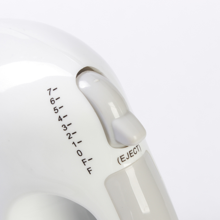 Миксер VC-348,150 Вт, 7 скоростей, двойной набор насадок: 2 венчика, 2 насадки, серый