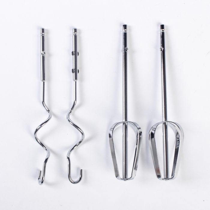 Миксер VC-348,150 Вт, 7 скоростей, двойной набор насадок: 2 венчика, 2 насадки, серый