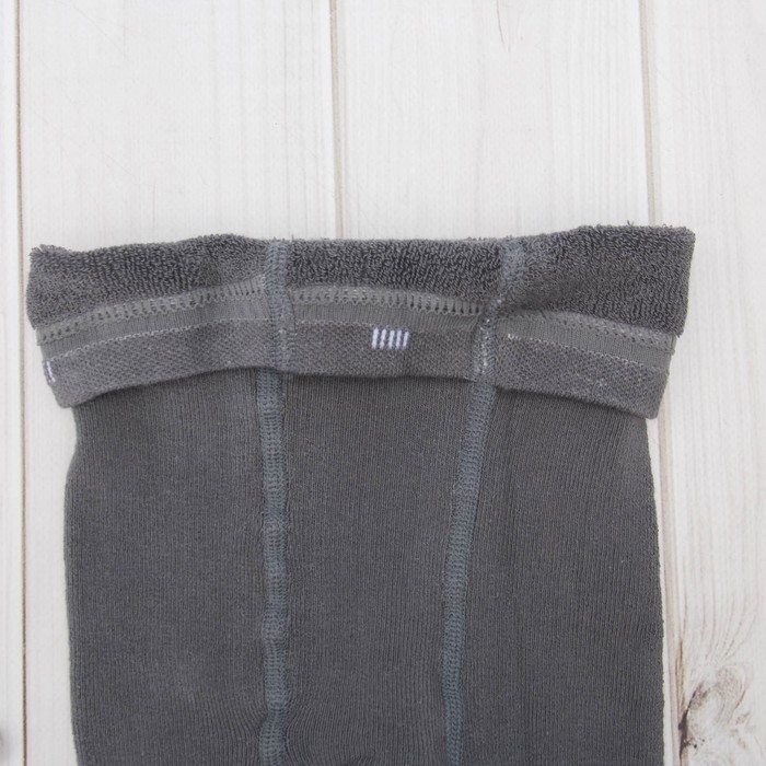Колготки детские махровые ДК-1200-05 цвет серый, рост 92-98