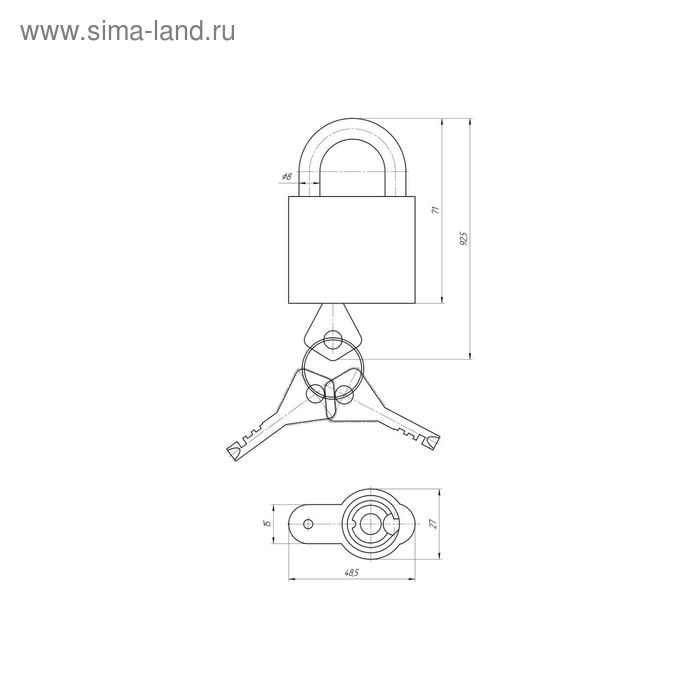 Замок навесной Димитровград 
