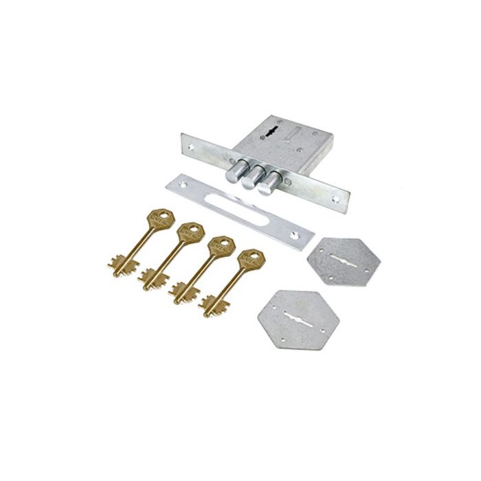 Замок врезной "Симеко" БИФ 0010*4, б/ручки