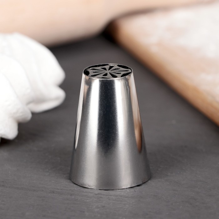 Насадка для кондитерского мешка d=3 см "Цветок"