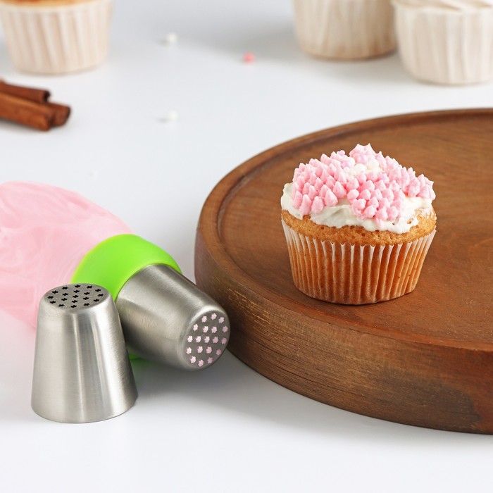 Насадка для кондитерского мешка d=3 см "Травка"