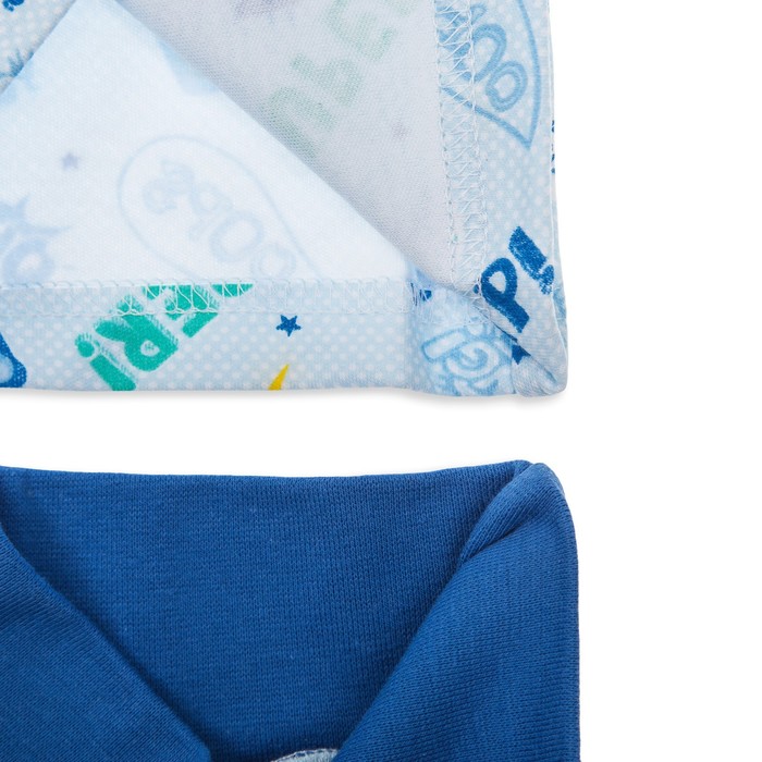 Пижама для мальчика,рост 74 см, цвет голубой 821-009_М