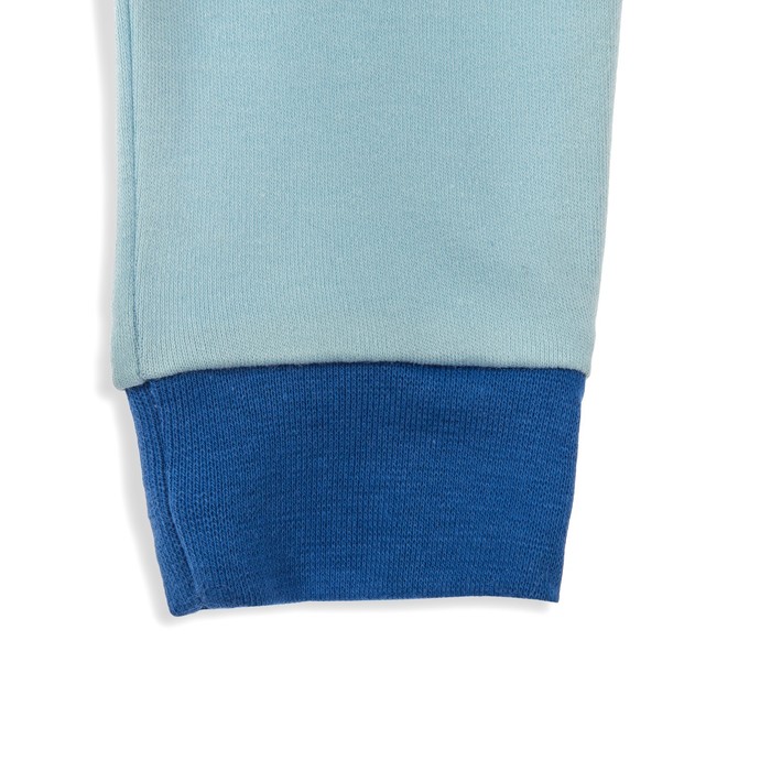 Пижама для мальчика,рост 74 см, цвет голубой 821-009_М