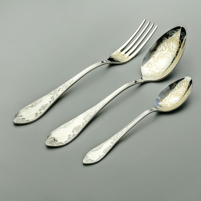 Набор столовый "Посольский", 18 предметов, художественная роспись