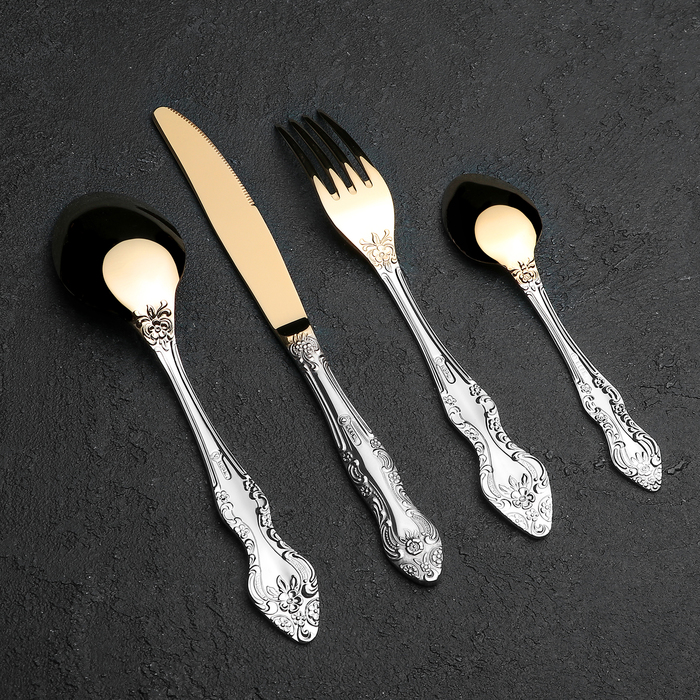 Набор столовый "Тройка", 24 предмета