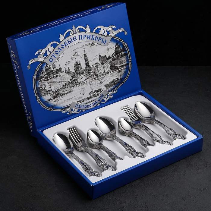 Набор столовый "Славянка", 36 предметов