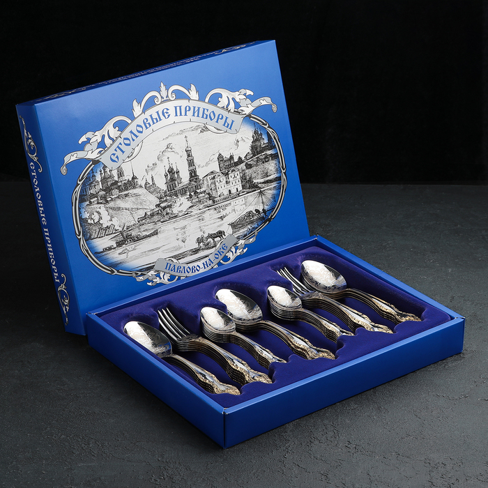 Набор столовый "Тройка", 36 предметов