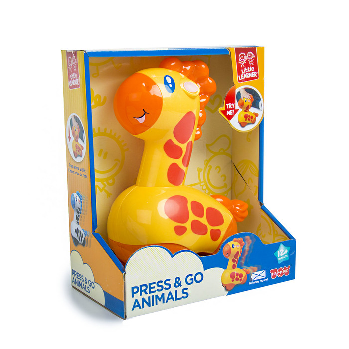 Инерционная игрушка "Жираф"