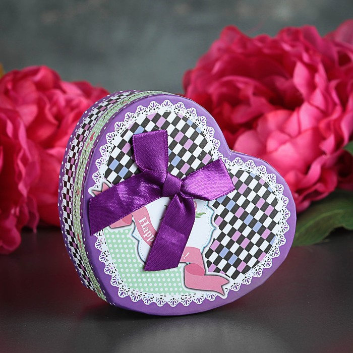 Коробка подарочная 11,5 х 10 х 5 см,  МИКС