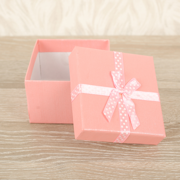 Коробка подарочная 9 х 9 х 6 см, МИКС