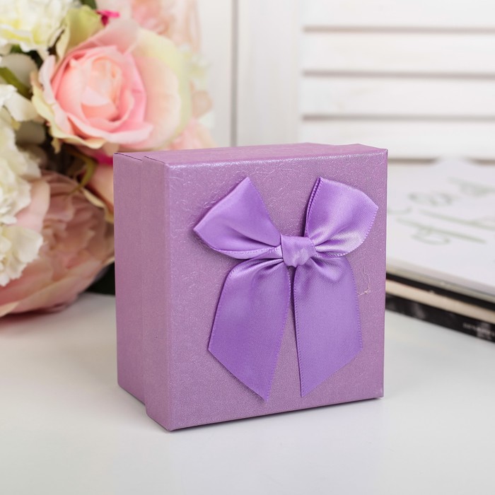 Коробка подарочная 9 х 9 х 6 см, МИКС