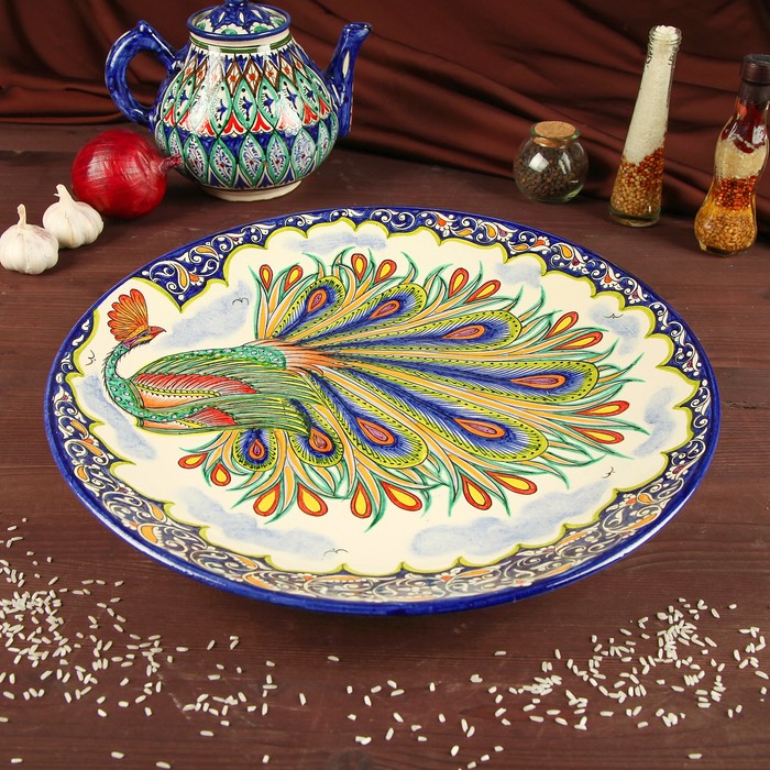 Ляган "Жар-птица" доняр 41 см  микс