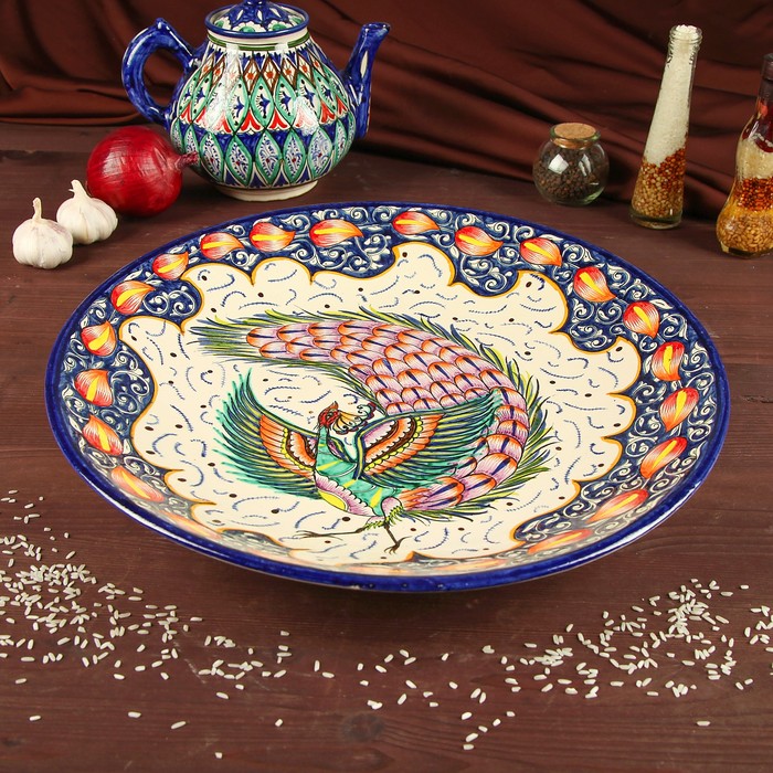 Ляган круглый «Жар-птица», 41 см