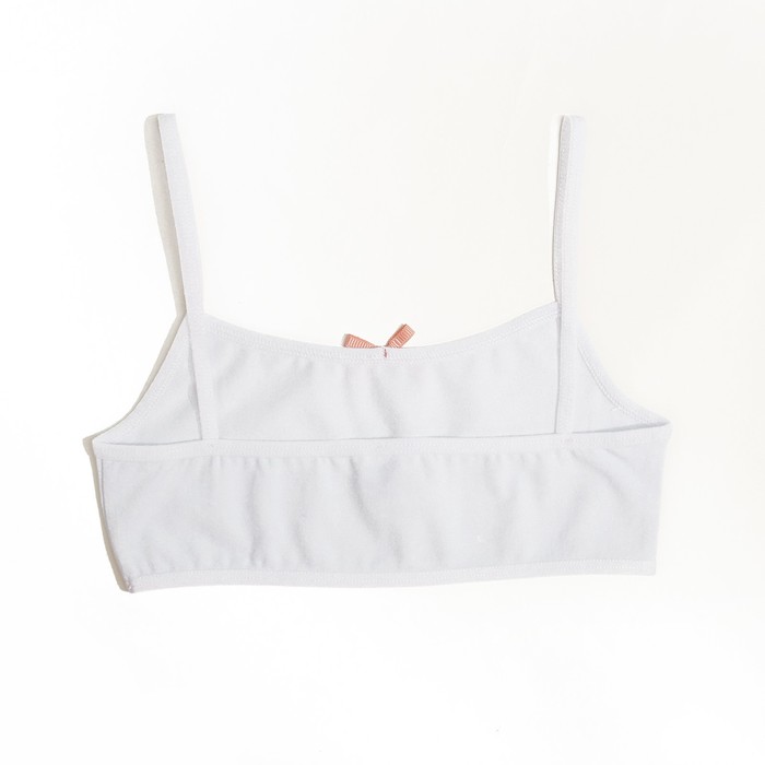 Майка для девочки, А.2135, белый, рост 134 см