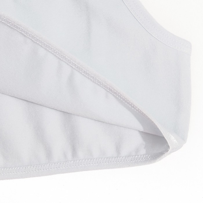 Майка для девочки, А.2135, белый, рост 140 см