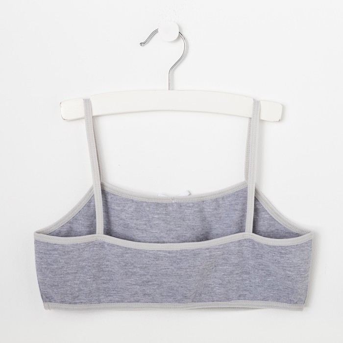 Майка для девочки, А.2135, серый, рост 146 см