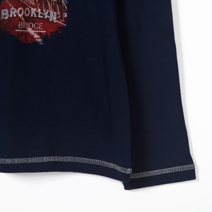 Джемпер мужской, цвет синий, размер 56