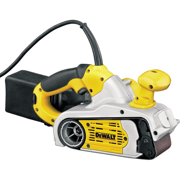 Ленточная шлифмашина DeWalt DW 433, 800Вт, 75х533мм, 259-427м/мин, 5.6кг
