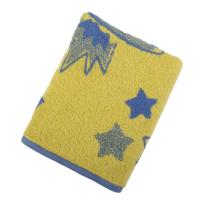 Полотенце махровое Astronauta ПЦ-2602-3081, 50х90,цв.10000, желтый, хл.100%, 460 г/м2