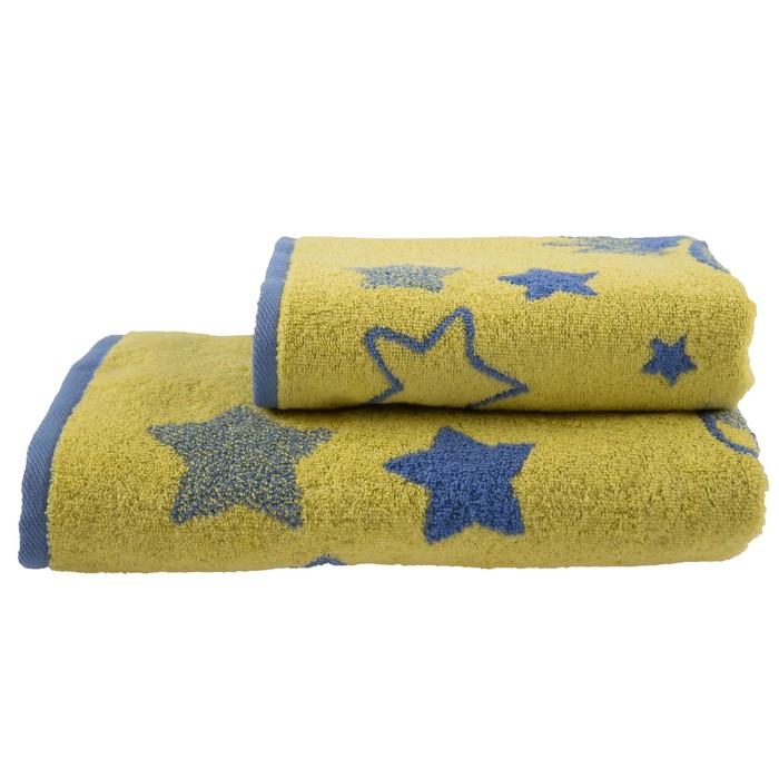 Полотенце махровое Astronauta ПЦ-2602-3081, 50х90,цв.10000, желтый, хл.100%, 460 г/м2