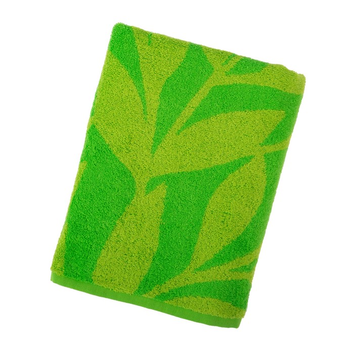 Полотенце махровое Greenery color ПЛ-2602-03086, 50х90,цв.10000, зеленый,хл.100%,360 г/м2
