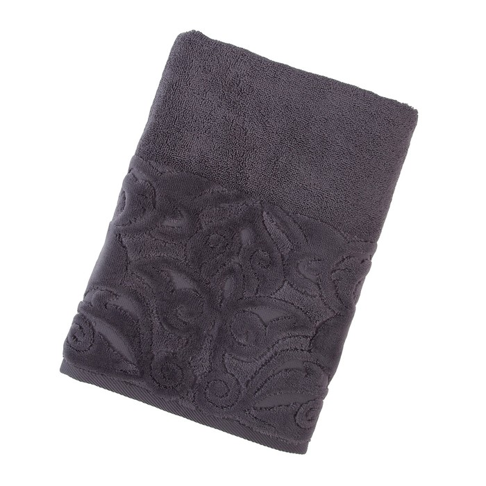 Полотенце махровое Martellato ПЦС-3501-3098, 70х130,цв.324, серый, хл.100%, 460 г/м2