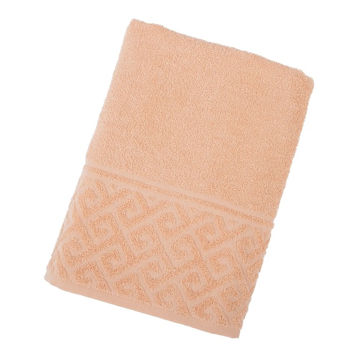 Полотенце махровое Олимп ПД-3501-03085, 70х130,цв.12, беж., хл. 100%, 295 г/м2