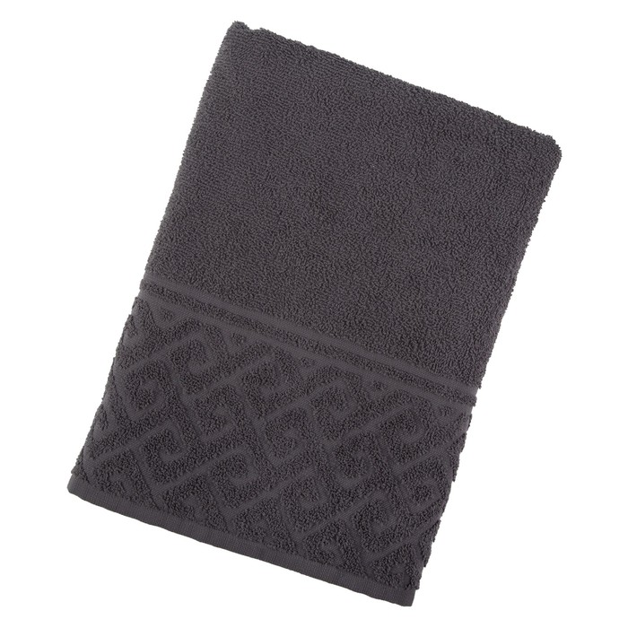 Полотенце махровое Олимп ПД-3501-03085, 70х130,цв.72, серый, хл. 100%, 295 г/м2