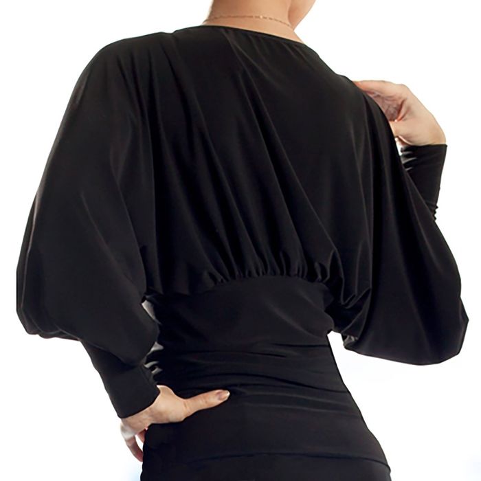 Топ для танцев Spirit Дух танца, размер 48, цвет чёрный