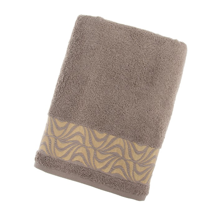 Полотенце махровое Lamina ПЦ-3501-3027, 70х130,цв.305, серый, хл.100%, 420 г/м2