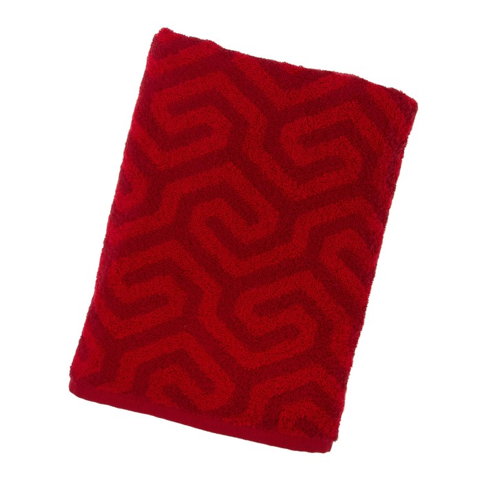 Полотенце махровое Wine color ПЛ-2602-03092, 50х90,цв.10000, бордо, хл.100%, 360 г/м2