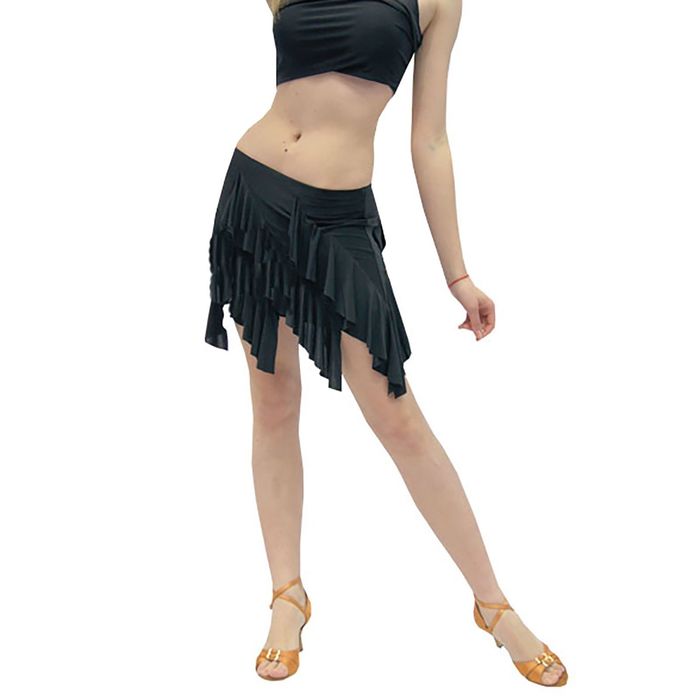 Юбка "Варшава" для танцев , размер 48, цвет чёрный