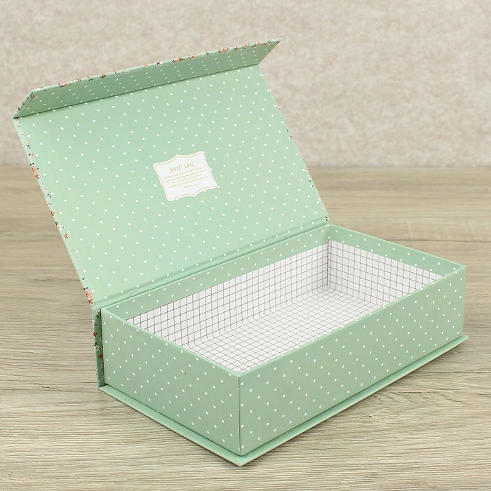 Набор коробок 3в1 "Цветы", 26 х 16 х 7,5 - 20 х 12 х 4,5 см