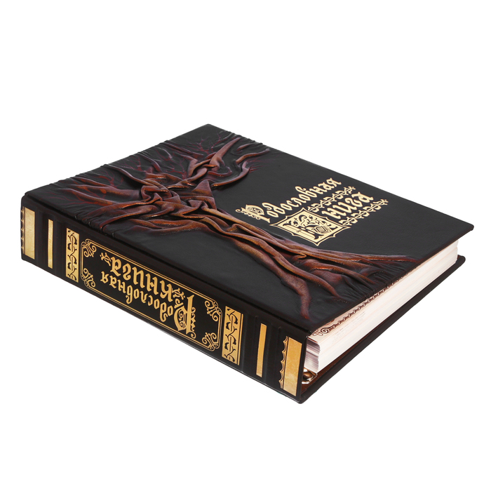 Родословная книга из натуральной кожи "Древо"