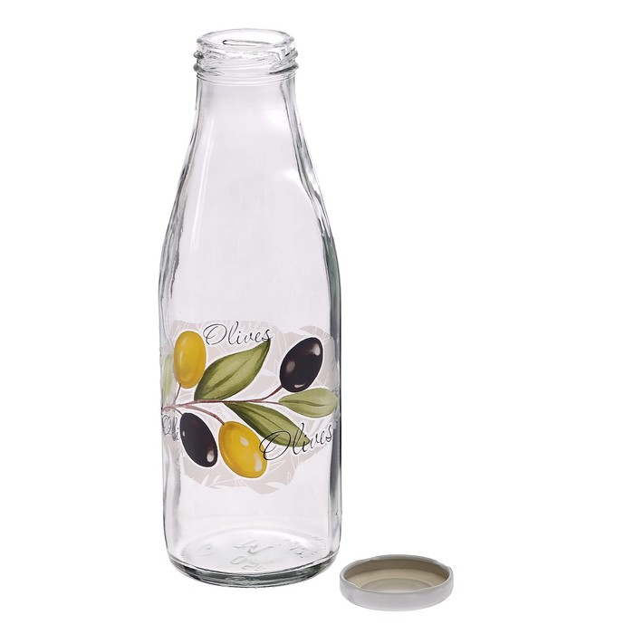 Бутылка с крышкой 500 мл "Оливки"