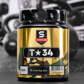 Предтренировочный комплекс SportLine T-34 with DMAA, мандариновый взрыв, 240 г (2954151) - Купить по цене от 928.00 руб. | Интернет магазин SIMA-LAND.RU