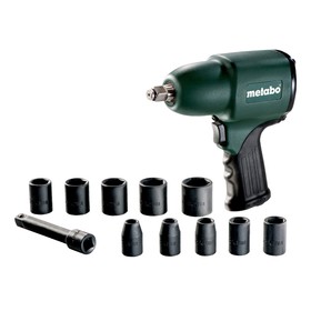 

Пневмогайковерт Metabo DSSW 360 Set, ударный, кейс , 1/2", 6,2 бар, 7500 об/мин, 360 Нм