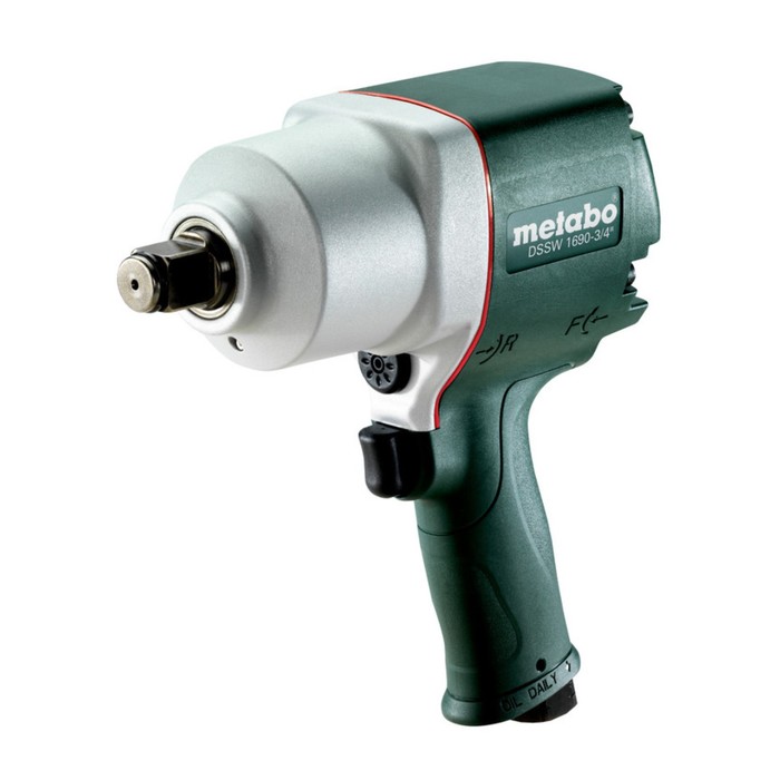 Гайковерт Metabo DSSW 1690, пневматический, ударный, 3/4", 1690 Нм, 630л/мин