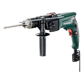 

Дрель ударная Metabo SBE 760, 760 Вт, 0-1200/3200об/мин, 24/9Нм, ключ., 3-16мм, кейс