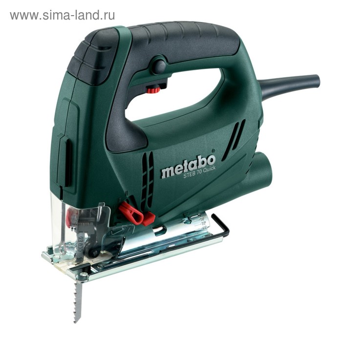 Лобзик электрический Metabo STEB 70 Quick, 570 Вт, 900-3300х/мин