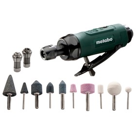 

Прямошлифовальная машина Metabo DG 25 SET, пневм. 300л/мин, цанга 3 и 6мм, 25000 об/мин