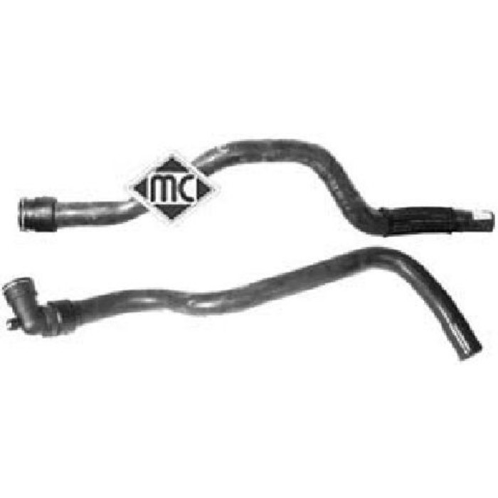 Патрубок радиатора METALCAUCHO 08938